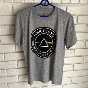 Gray Pink Floyd Graphic T-Shirt